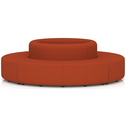 Mawsley Modular Seating Set Circular Island, Low Back, Era - Experience