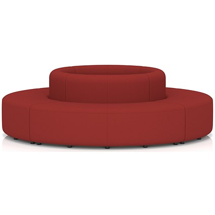 Mawsley Modular Seating Set Circular Island, Low Back, Era - Extent