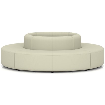 Mawsley Modular Seating Set Circular Island, Low Back, Era - Futurist