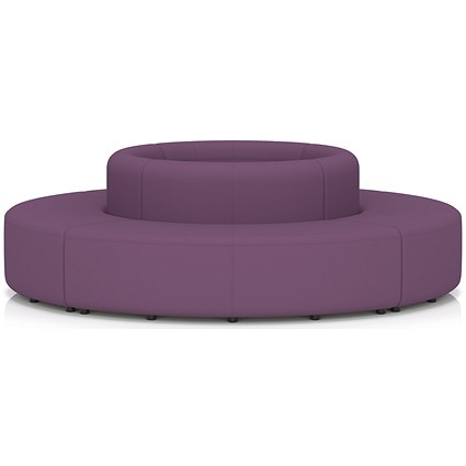 Mawsley Modular Seating Set Circular Island, Low Back, Era - Prime