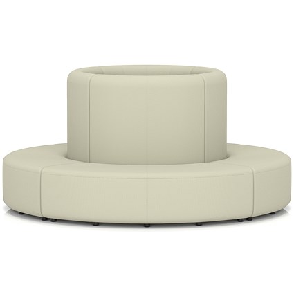 Mawsley Modular Seating Set Circular Island, High Back, Era - Futurist