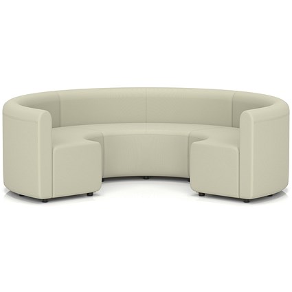 Mawsley Modular Seating Set Circular Sofa, Low Back, Era - Futurist
