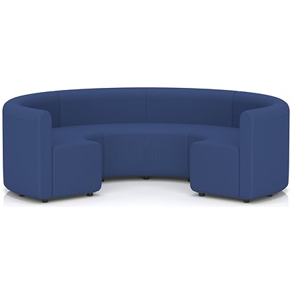 Mawsley Modular Seating Set Circular Sofa, Low Back, Era - Perennial