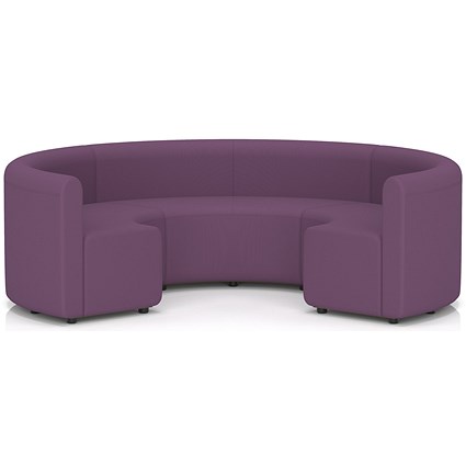 Mawsley Modular Seating Set Circular Sofa, Low Back, Era - Prime