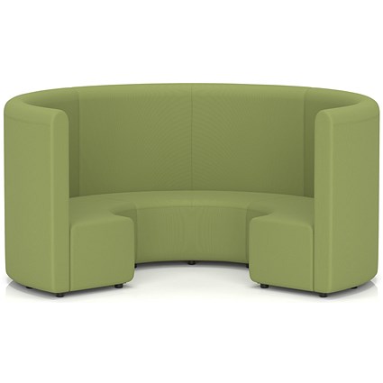 Mawsley Modular Seating Set Circular Sofa, High Back, Era - Endurance