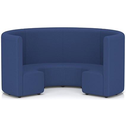 Mawsley Modular Seating Set Circular Sofa, High Back, Era - Perennial