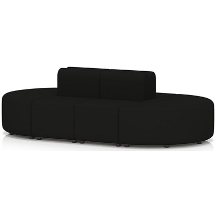 Mawsley Modular Seating Set Capsule Island, Low Back, 8 Seater, Era - Forward