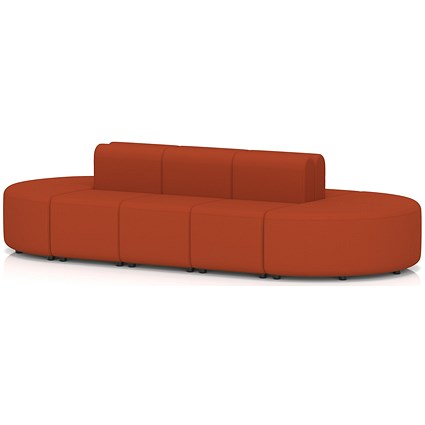 Mawsley Modular Seating Set Capsule Island, Low Back, 10 Seater, Era - Experience