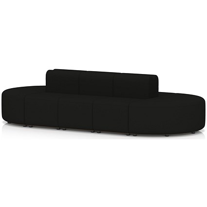 Mawsley Modular Seating Set Capsule Island, Low Back, 10 Seater, Era - Forward