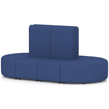 Mawsley Modular Seating Set Capsule Island, High Back, 8 Seater, Era - Perennial