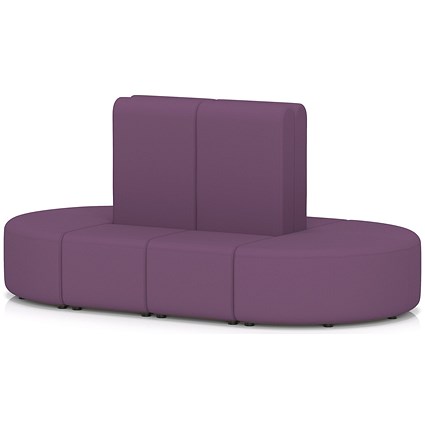 Mawsley Modular Seating Set Capsule Island, High Back, 8 Seater, Era - Prime