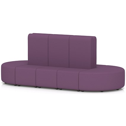 Mawsley Modular Seating Set Capsule Island, High Back, 10 Seater, Era - Prime