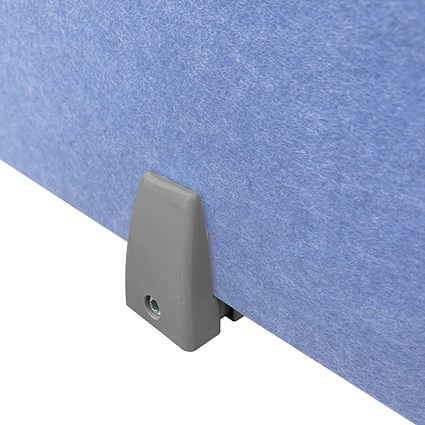 5 Star PET Desk Edge Clamp Screen Holder, For Deskmount Screen, Silver, Pack of 2