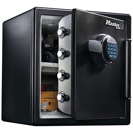 Master Lock Fire-Safe Water Resistant Safe Electronic Lock 34.8 Litres LFW123FTC