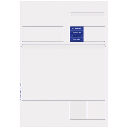 Sage Compatible A4 Invoice for Laser or Inkjet - Pack of 500