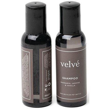 Velve Shampoo Bottle, 40ml, Pack of 200
