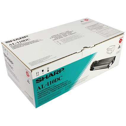 Sharp AL-110DC Black Copier Toner Cartridge