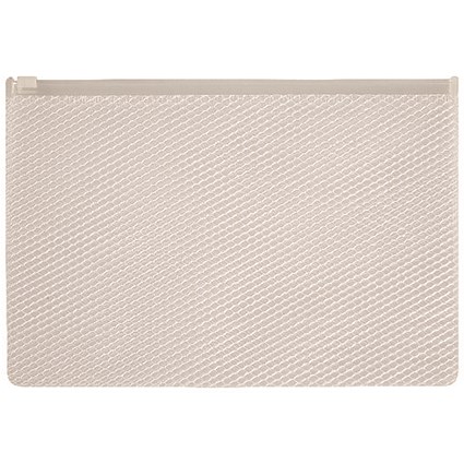 Snopake EPPE Zippa-Bag 200 x 255mm White (Pack of 5)