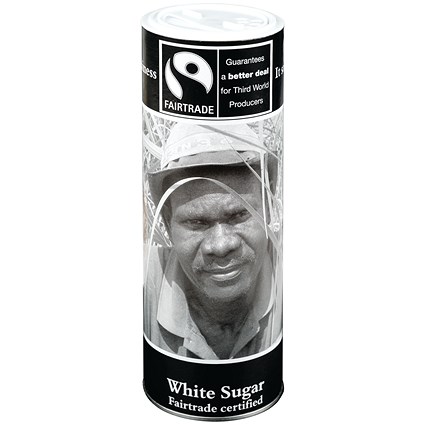 Fairtrade White Sugar Canister