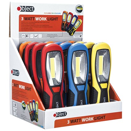 Object COB Work Light 3 Watt 250 Lumen (Pack of 12) SP049