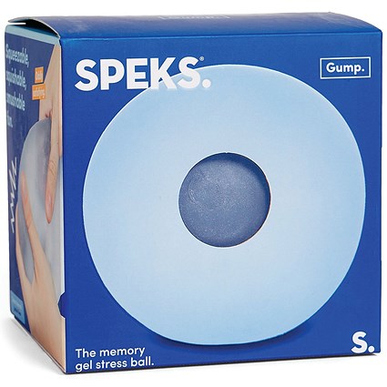 Speks Gump Memory Gel Jumbo Stress Ball Dew