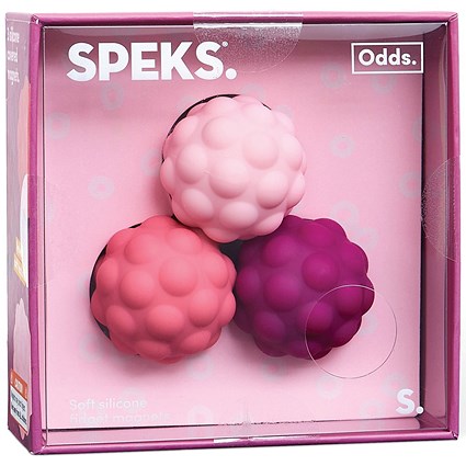 Speks Odds Silicone Magnets Purple Bumps Pack of 3