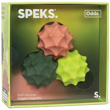 Speks Odds Silicone Magnets Vivid Spurs Pack of 3