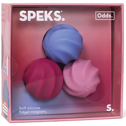 Speks Odds Silicone Magnets Vivid Swirls Pack of 3