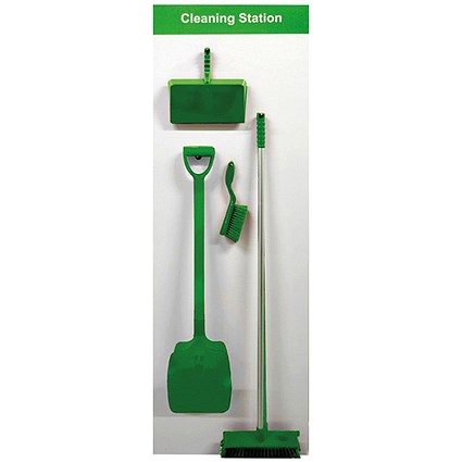 Spectrum Industrial Shadowboard Cleaning Station A Green SB-BD01-GR