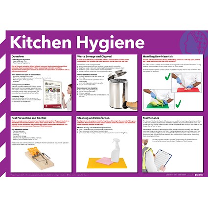 Kitchen Hygiene Poster, A2