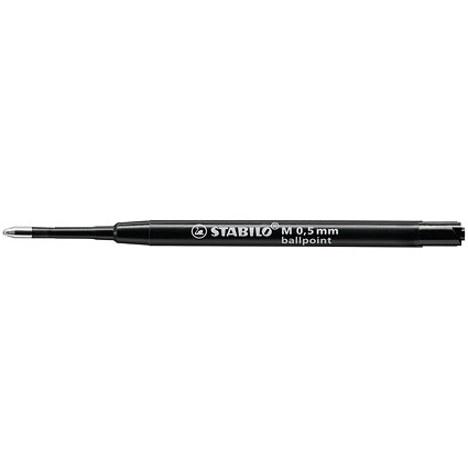 Stabilo Ballpoint Refill Ecopack Black (Pack of 10)