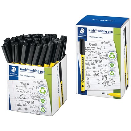 Staedtler Noris 307 Writing Pen Black (Pack of 50)