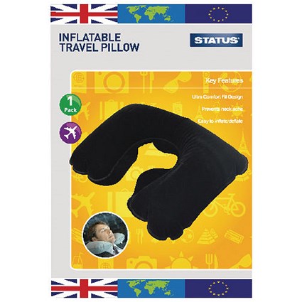 Status Inflatable Travel Pillow (Pack of 10)