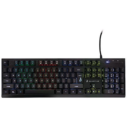 SureFire KingPin X2 Multimedia Metal RGB Gaming Keyboard SureFire KingPin X2 Multimedia Metal RGB Gaming Keyboard