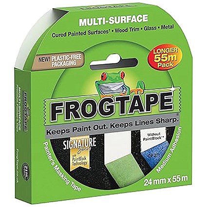 Frog Tape Multi-Surface Painter's Tape 24mm x 55m Green