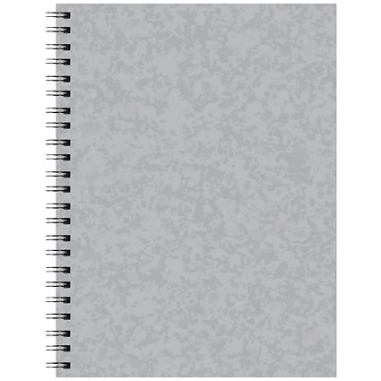 Silvine Luxpad Stiff Covered Wire Notebook A4 Plus (Pack of 3)