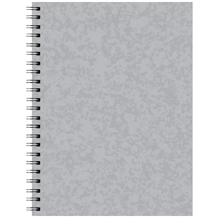 Silvine Luxpad Stiff Covered Wire Notebook A4 Plus (Pack of 3)