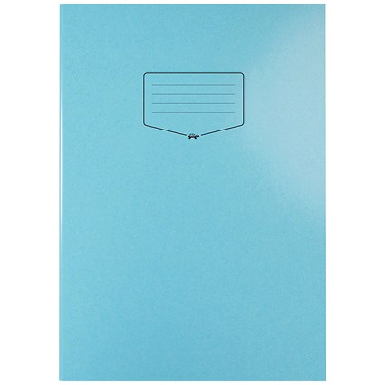 Silvine Tough Shell Exercise Book, A4+, Blue, Pack of 25