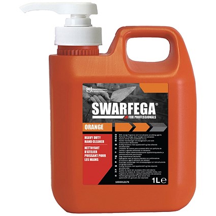 Swarfega Heavy Duty Hand Cleaner Orange 1 Litre