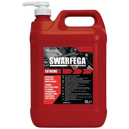 Swarfega Heavy Duty Hand Cleaner Extreme 5 Litres SHD5LMP/SGL