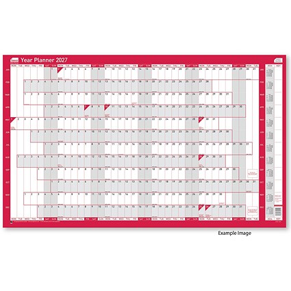 Sasco 2027 Year Planner Oversized Unmounted