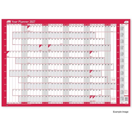Sasco Year Planner Super Compact Unmounted 2027