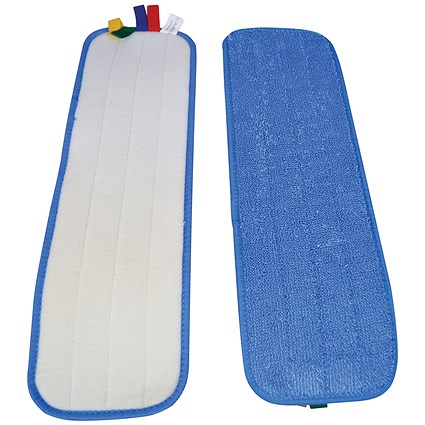 SYR Rapid Mop Microfibre Flat Mop (Pack of 10) 993103