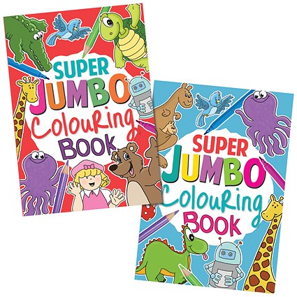 Artbox Jumbo Colouring Book, Pack of 6