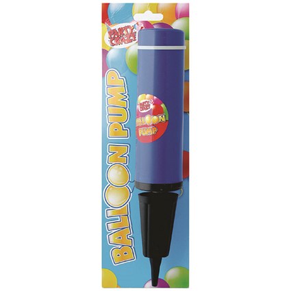 Balloon Pump Pink and Blue (Pack of 12)