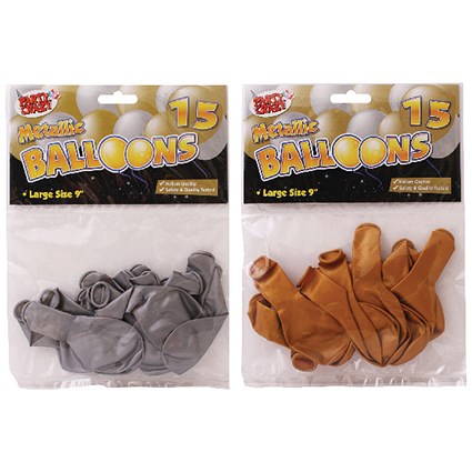 Tallon Metallic 9-Inch Round Balloons (Pack of 180)