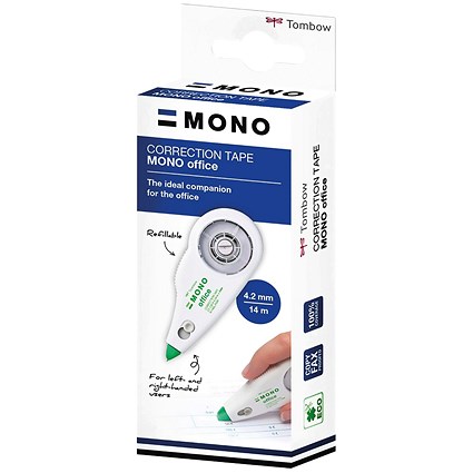 Tombow MONO Office Correction Tape Refillable 4.2mm x 14m