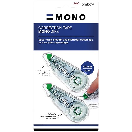 Tombow MONO air4 Correction Tape 4.2mm x 10m (Pack of 20)