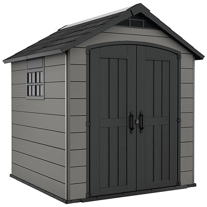 Keter Premier Shed 7.5x7ft Grey KET249198