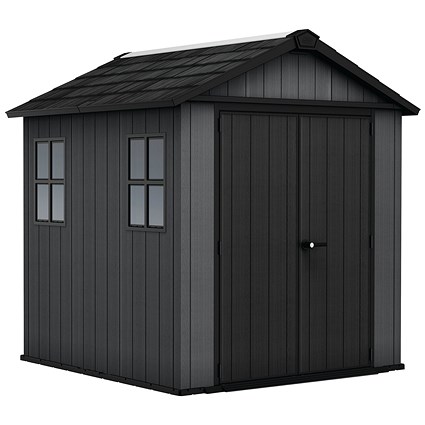 Keter Newton Plus Shed 7.5x7ft Grey KET260263
